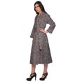 thumbnail image 2 of Moomaya Printed Bath Robe Girls Sleepwear Cotton Long Nightwear Loungewear, 2 of 6