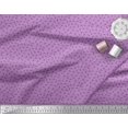 thumbnail image 2 of Soimoi Cotton Cambric Fabric Triangle & Saxophone Musical Instrument Print Fabric by The Yard 42 Inch Wide, 2 of 3