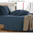 thumbnail image 4 of Softest Cotton Sheets Double Sheet Set Pc Set Thread Count Sateen Bedding Deep Pocket Sheets Cooling Sheets Double Size Sheets Breathable Bed Set (), 4 of 9