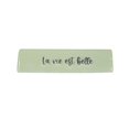 thumbnail image 3 of La Vie est Belle Desk Plaque, 3 of 4