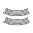 thumbnail image 1 of Kato 20-183 N Unitrack 12 3/8 - 11 Rayons Dbl Courbe 2 Pcs, 1 of 1
