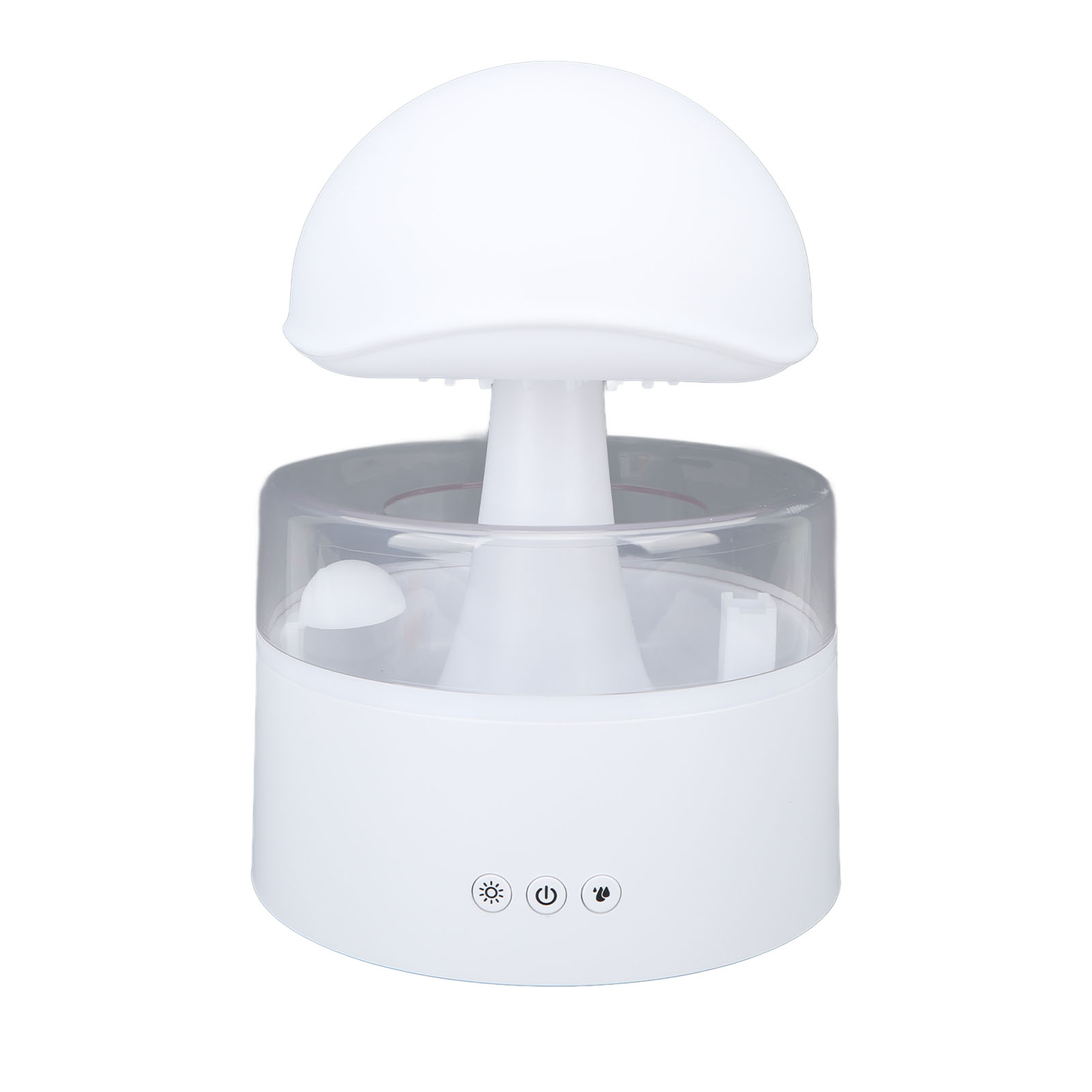 Diffuseur de Champignons, Humidificateur de Pluie Multifonction Hydratant 500ml pour Chambre à Coucher pour Maison