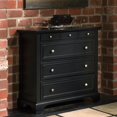 thumbnail image 1 of Homestyles Coffre en Bois Bedford Noir, 1 of 26