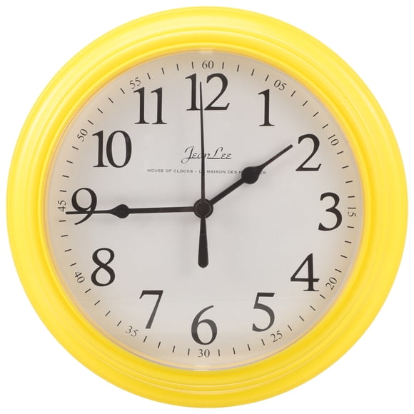 MasteelfCA Horloge Murale Silencieuse Sans Tic-Tac à Piles Horloge Ronde