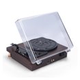 thumbnail image 1 of Tourne-disque Rétro avec Couvercle Antipoussière Style Classique Nostalgique Tourne-Disque 33/45/78 Tr/min Gramophone Phonographe, Facile à Installer, 1 of 8