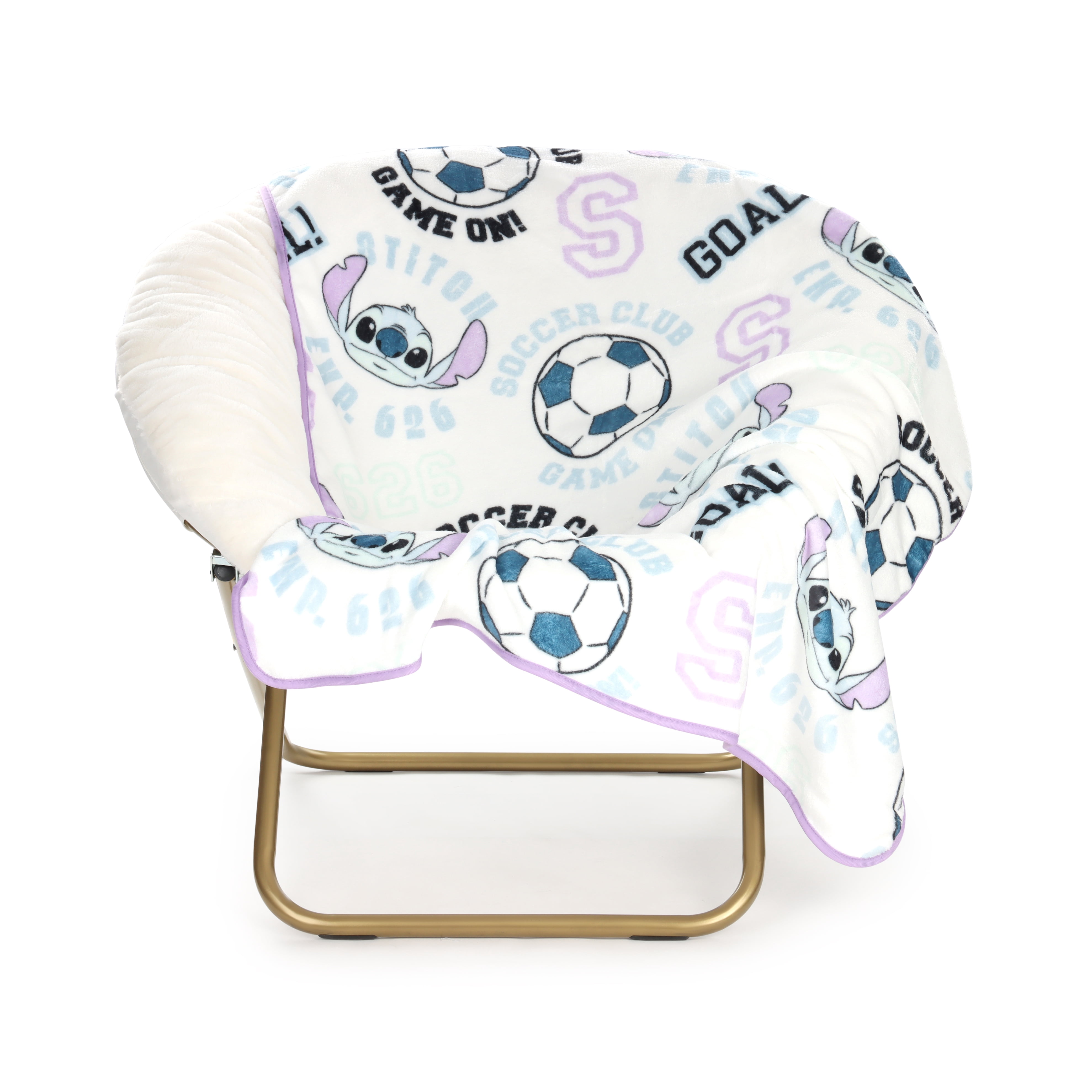 Lilo and Stitch Soccer Silk Touch Fleece Throw