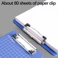 thumbnail image 4 of Dvruxg Clipboard, Creative Design Plastic Clipboard, Menu Folder, Writing Board Clip, Paper Pad for A4 and Letter Size Business, 4 of 5
