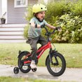 thumbnail image 2 of Costway Vélo pour Enfants de 14 Pouces pour Garçons et Filles de 3 à 5 Ans avec Siège Ajustable, Frein à Main, Réflecteurs, Rouge, 2 of 10