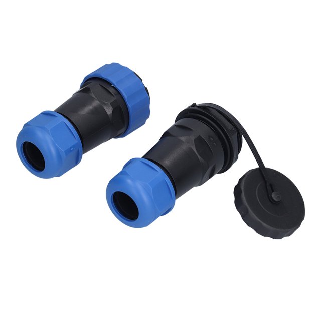 QIILU Waterproof Aviation Connector, Waterproof Aviation Cable Connector Socket Oxidation Resistance For Electronic Equipment
