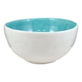 thumbnail image 4 of Bol de Service en Céramique Bleu Marine Tortue de Mer Grand pour Soupe Salade Riz Pâtes 95oz, 4 of 7