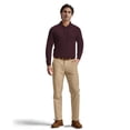 thumbnail image 4 of Polo de Golf Homme Manches Longues Ben Hogan Performance Imprimé Rayures Fines, 4 of 6
