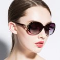thumbnail image 1 of 1 Pce/2 Pcs Lunettes Tendance Polarisées de Luxe Rondes pour Conduite et Randonnée pour Femmes Lunettes de Mode, 1 of 5