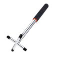 thumbnail image 1 of ziyahi Retractable Billiards Stick Holder with Bridge Head Replaceable Stainless Steel Pool Table Accessory Indoor Competition Crossed Silver, 1 of 5