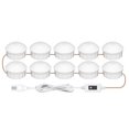 thumbnail image 1 of 1 Set Vanity Mirror Lights Soft Lighting Eye Protection Smart Hand Sensor Adjustable Brightness Illumination 5V Bathroom Mirror Light Dressing Table Lamps for Home Use, 1 of 10