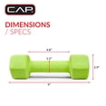 thumbnail image 4 of CAP Neoprene Dumbbell, Single 1-15 lbs, 4 of 8