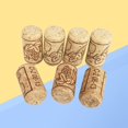 thumbnail image 4 of 100 Pcs Bouchon de Bouteille de Vin Réutilisable & 1x Double Levier Bouchon de Bouteille de Vin avec 2 Poignées, 1 * Machine à Sceller 100 * Bouchon de Vin, Couleur Bois & Rouge, 4 of 9