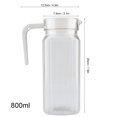thumbnail image 4 of Fdit Water Jug,Acrylic Transparent Bottle Striped Water Ice Cold Jug with Lid for Bar Home, Water Bottle, 4 of 8