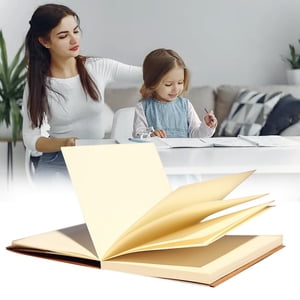 Dvkptbk Blank Notebook Hardcover Sketchbook Unlined Notebook 260 Pages 130 Sheets Paper 7.5X10.4 Inch Drawing Art Travelers Journal Ideal Gift Office Supplies Household Tools