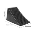 thumbnail image 2 of LIFKOME Cales de Roue Robustes Cale de Pneu Caoutchouc Noir 1 Ensemble Empêcher les Baisses de Prix, 2 of 6