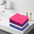 thumbnail image 3 of Fridja Super Soft Washcloths Towel Set 6 Pack, Solid Color Highly Absorbent Wash Cloth for Bathroom, Hotel, Spa and Kitchen, Multi-Purpose Hand Towels and Face Cloths 11.8'' x 27.5'', Multicolor, 3 of 3