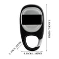 thumbnail image 3 of TIELUTT 3D Digital Walking Distance Clip On Pedometer Step Counter with Clip Memory Walking Distance Miles/km Exercise Talking Clock Partner Bracelet Bracelet for Men Binary Clock Fitness Bracelet Te, 3 of 8