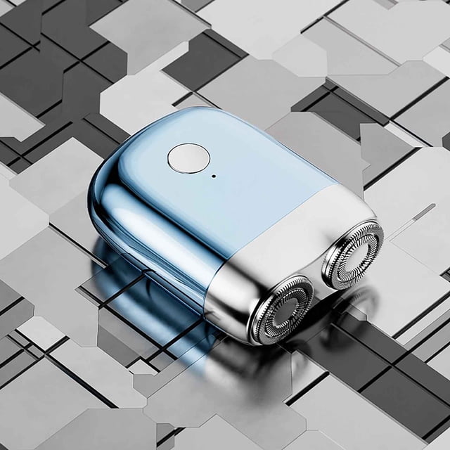 Iumwxz USB Rechargeable Electric Shaver Mini Portable Face Shavers Wet & Dry Small Size Machine Shaving For Men