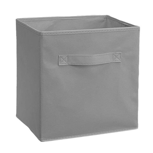 Hearth & Gear Foldable Storage Cubes Storage Boxes With Handles Closet Organizer Storage Shelf Cube Storage Organizer Non Woven Cloth Fabric Drawers Pasta Containers Rice 25 Pounds Potato Chip Storage