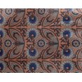 thumbnail image 4 of oneOone Georgette Viscose Fabric Leaves & Floral Block Printed Fabric 1 Yard 42 Inch Wide, 4 of 4