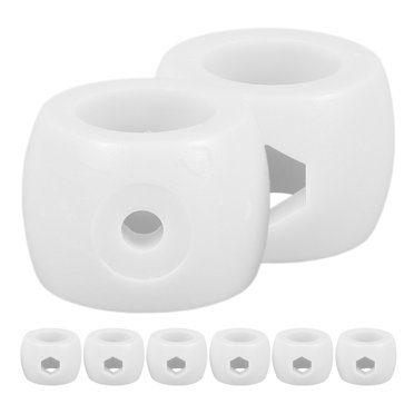 Miangastore 8 Pcs Accessoires pour Tables de Baby-Foot Tige de But de Baby-Foot en Plastique Positionneur Pièces de Rechange Anneau de Localisation