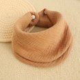 thumbnail image 4 of Serviette triangle en Fil de Coton Uni à Double Usage 4 Couches de Fil de Coton Doux, 4 of 5