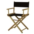 thumbnail image 1 of Casual Home 18"" Director'S Chair Natural Frame With Black Canvas, 1 of 5