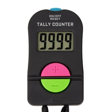 GOGO Electronic Tally Counter with Lanyard, Digital Tally Counter, Resettable Counter Clickers, Count Up and Down