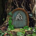 thumbnail image 2 of Outdoor Elephant Statues for Garden Garden Statue Small Outdoor Garden Statues with Lights Antique Garden Statue Solar Garden Lights Miniature Doors For Trees Outdoor Miniature, 2 of 4