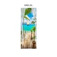 thumbnail image 3 of Redempat 2pcs/set Add Touch Of Elegance To Space With 3D Door Stickers Instantly Change Look Of Room PVC 3D Door Mural Sticker As Shown XL:95*215cm 1Set, 3 of 6