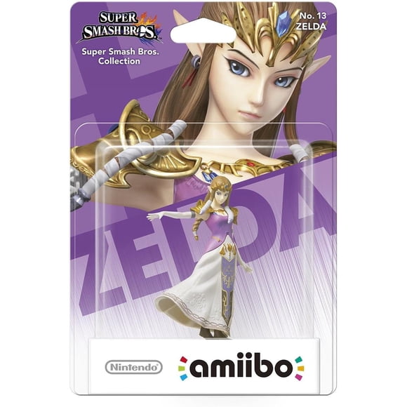 Nintendo Personnage Amiibo - Zelda (Collection super Smash Bros.)