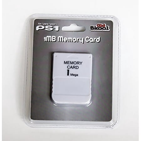 Old Skool PS1 Memory Card for Sony PlayStation 1 (1mb)