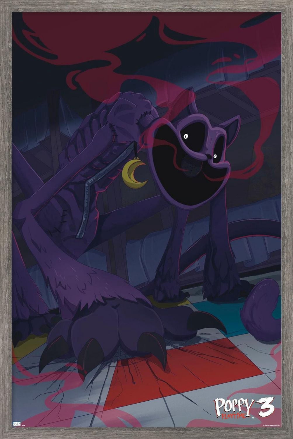Poppy Playtime: Chapter 3 - CatNap Wall Poster