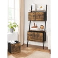 thumbnail image 2 of SONGMICS Storage Cubes, Set of 6 Storage Bins with Handles, Foldable Oxford Fabric and Non-Woven Fabric Storage Boxes, 11.8 x 11.8 x 11.8 Inches, Rustic Brown and Black URFB102B01, 2 of 4