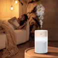 thumbnail image 3 of Mini Air Purifier Humidifier with Colorful Night Light, Ultrasonic Cool Mist for Bedroom and Desk, Silent Operation, Adjustable Mist Output and Auto ShutOff for Home Use, 3 of 9