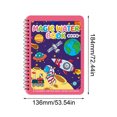 thumbnail image 3 of Reusable Water Painting Book for Kids Magic Coloring Drawing Set with Refillable Pages, Mess-Free Toddler Art Activity, 3 of 9