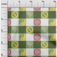 thumbnail image 2 of oneOone Cotton Poplin Olive Green Fabric Sewing Craft Projects Fabric Prints By Yard 56 Inch Wide, 2 of 5