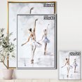 thumbnail image 2 of watercolors Ballerinas Dance II - French Country Framed Canvas, 2 of 3