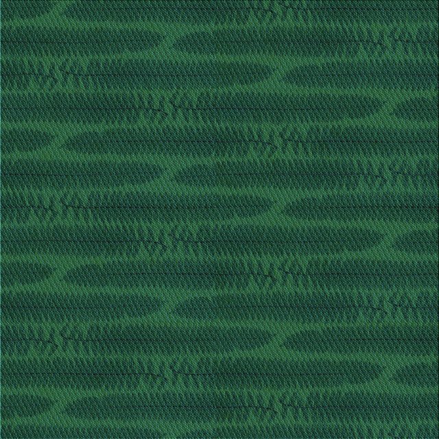 Ahgly Company Machine Washable Indoor Square Transitional Deep Emerald Green Area Rugs, 5' Square