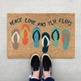 thumbnail image 2 of Outside Door Mats, Washable Low-Profile Inside Entry Doormats, Super Soft Rugs for Outside Patio Floor Entry Porch Garage Office,Home Entrance, Garage, Patio Porch Farmhouse, 2 of 4