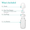 thumbnail image 5 of Evenflo Feeding Vented + BPA-Free Tinted Glass Bottles, 5 of 5