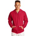 thumbnail image 1 of Hanes Mens ComfortBlend EcoSmart Full Zip Hoodie, XL, Deep Red, 1 of 7