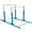Blue, variant on Costway Kids Gymnastics Parallel Bars Double Horizontal Bars Adjustable Width Height