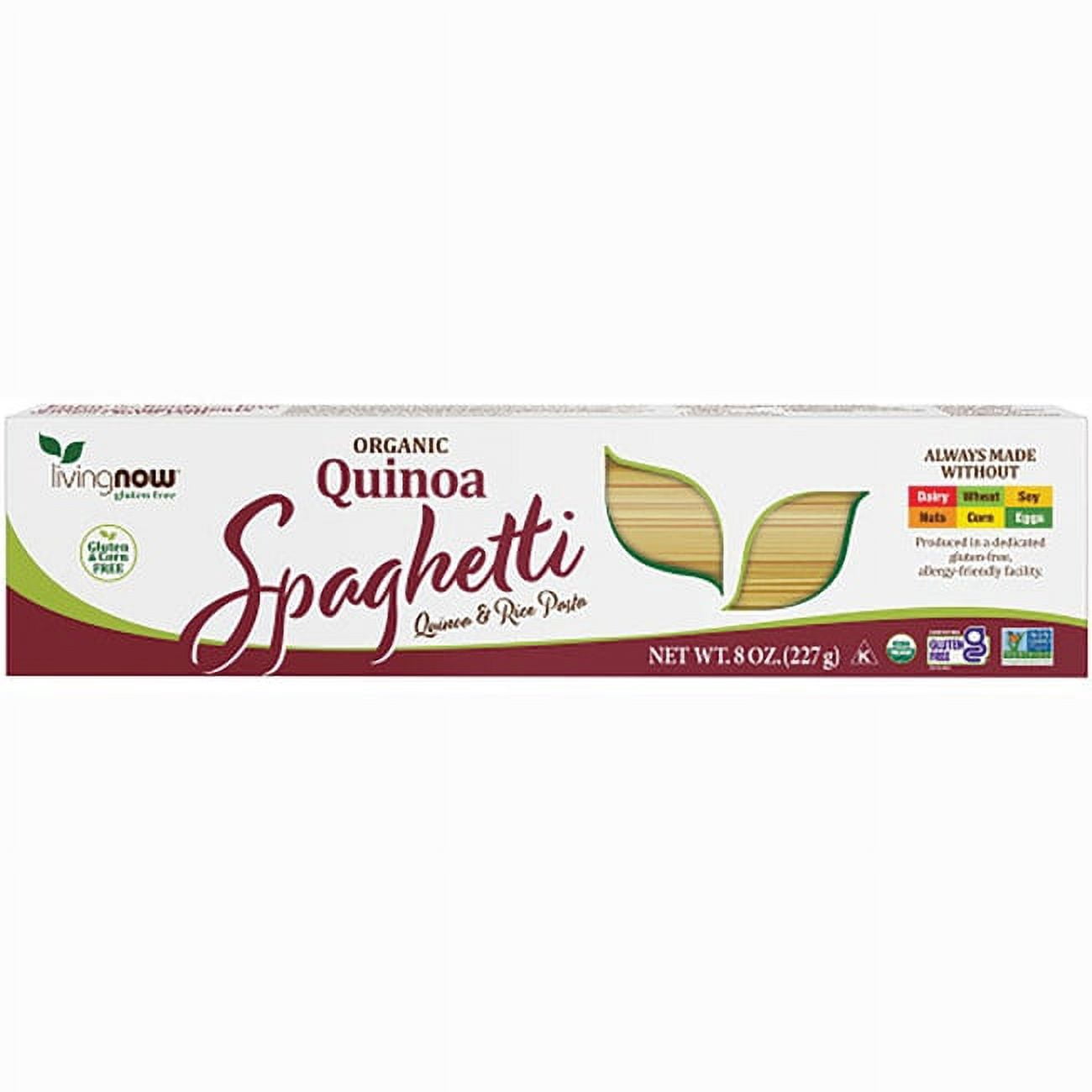 NOW Foods - Organic Quinoa Spaghetti - 8 oz.
