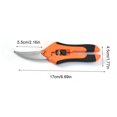 thumbnail image 3 of Gardening Scissors Hydroponic Pruning Shears Fine Pruning Shears Tree Branch Picking Shears Outdoor Garden Pruning Tools, 3 of 9