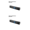 thumbnail image 2 of bedienty Haut-Parleur Sans Fil Compatible Bluetooth à Double Corne, Caisson de Basses, Haut-Parleur de Table, Barre de Son, Volume Élevé pour Portable PC 350T 2 Ensembles, 2 of 6